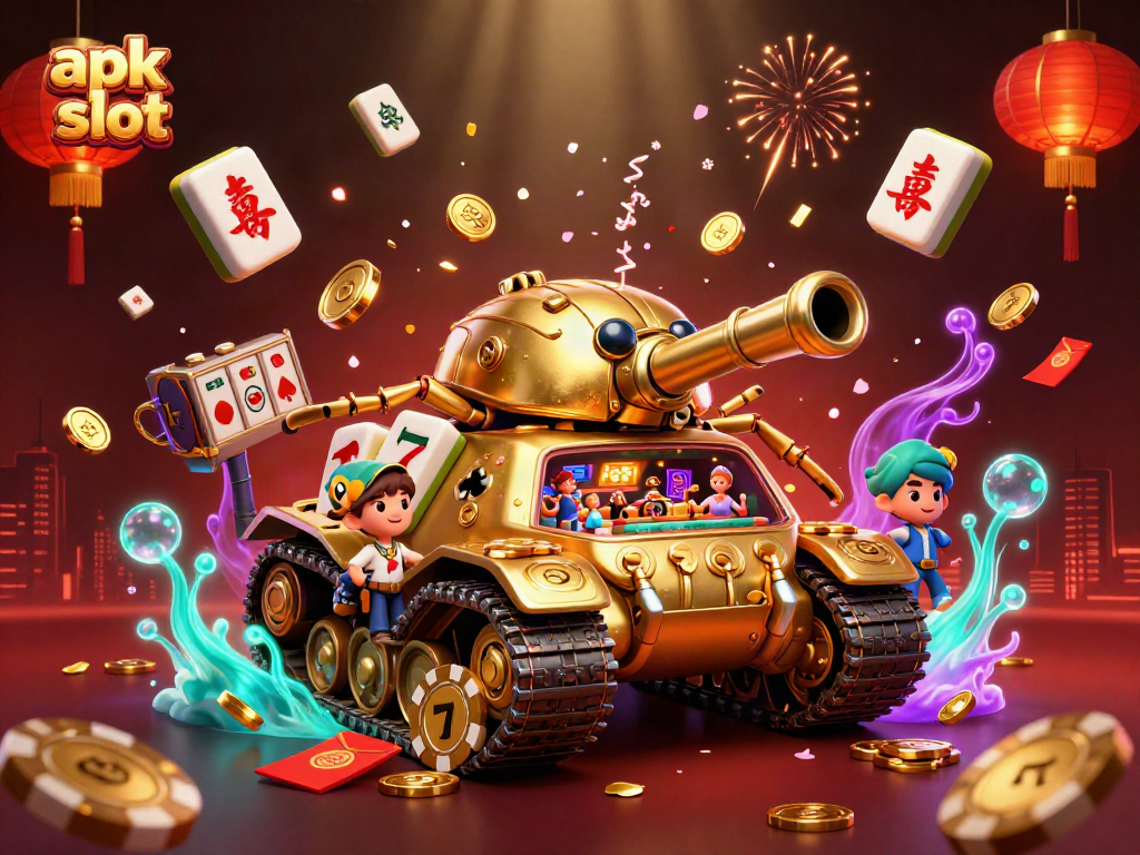 Engage in thrilling apk slot experiences with an imaginative 3D casino beetle tank bursting with games.